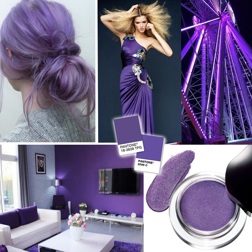 Pantone violet 2018 inspiration