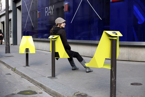 Potelet siège - Mobilier urbain