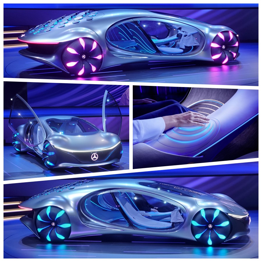 CES2020, la vision AVTR de Mercedes; inspirée d'Avatar