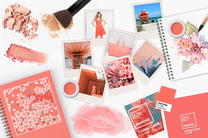 Pantone 2019 Living Coral Ma Plume Webmag