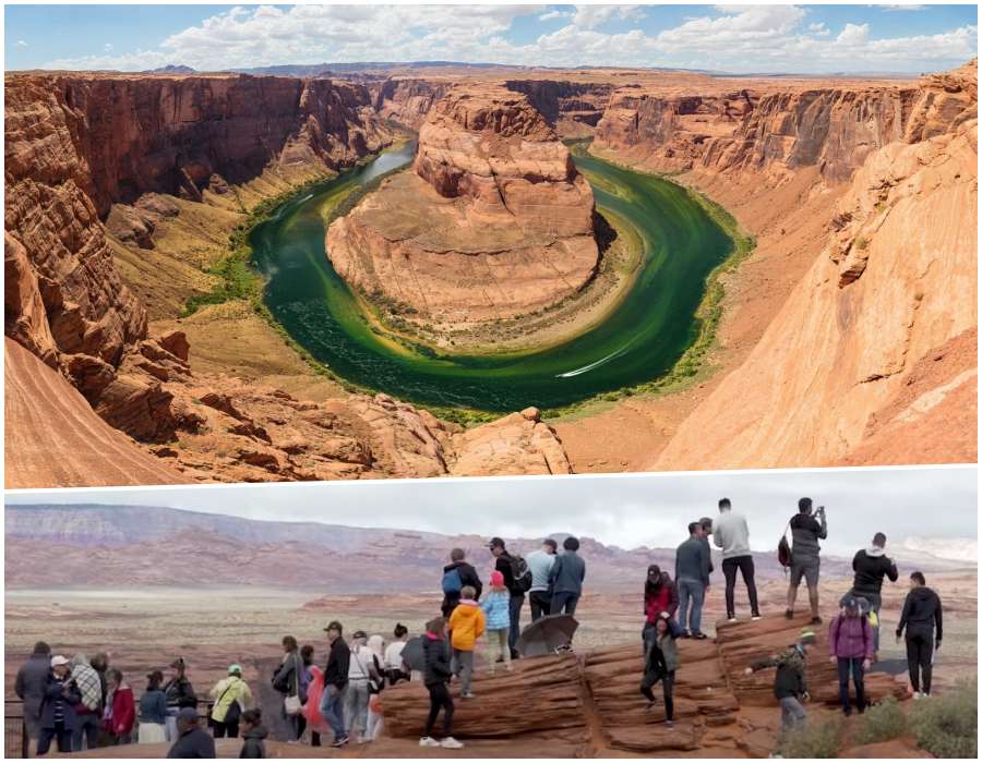 Le site horseshoe en Arizona et l'envers du décor